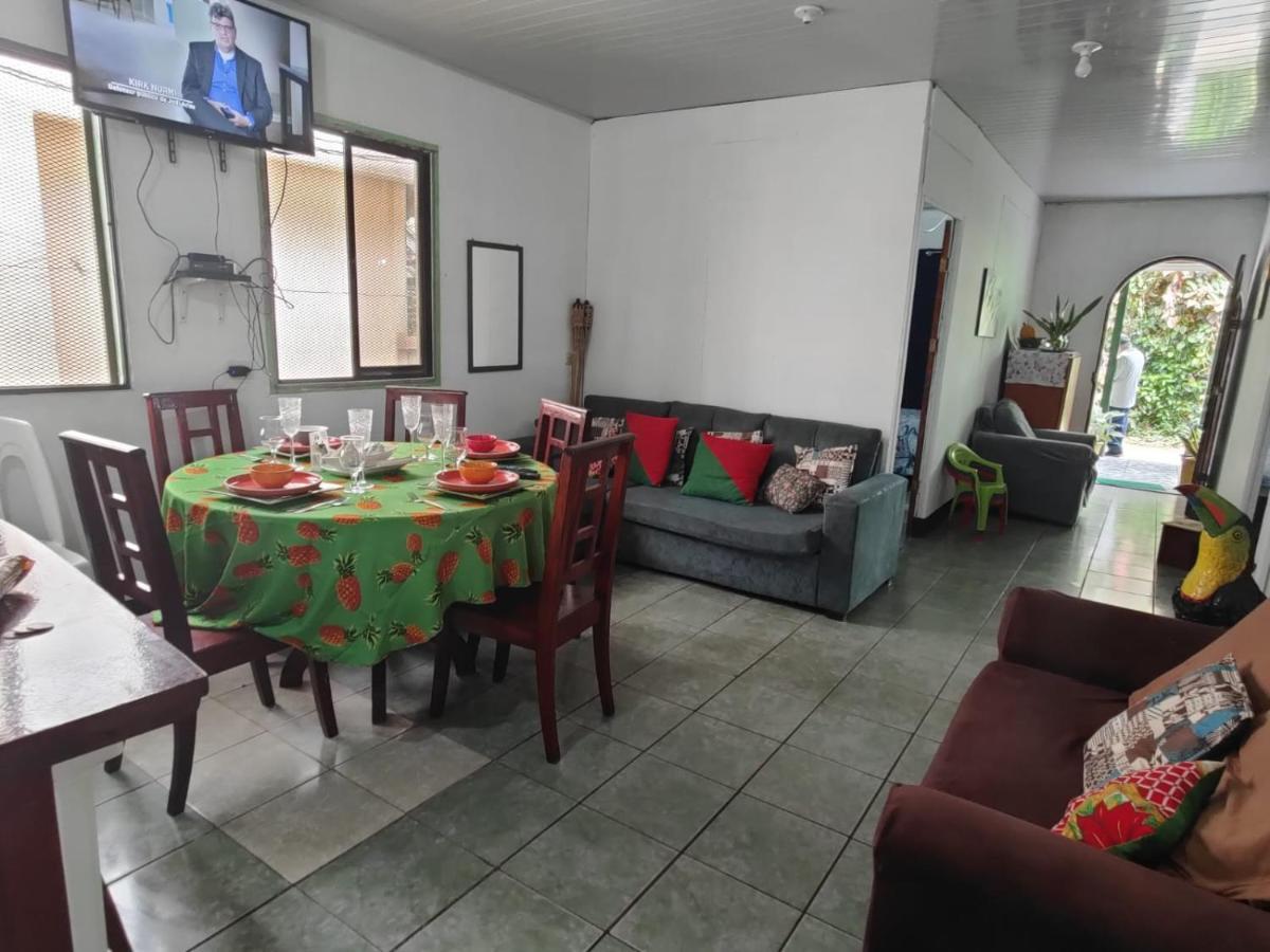 Tortuguero Casa De Playa Green House Apartment Luaran gambar