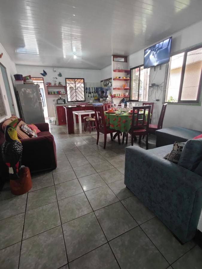 Tortuguero Casa De Playa Green House Apartment Luaran gambar